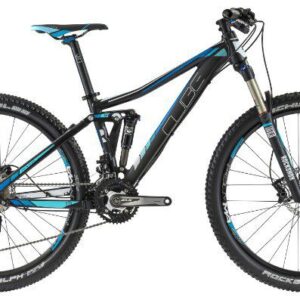 Велосипед CUBE STING WLS 120 HPA RACE (2014), black?n?blue