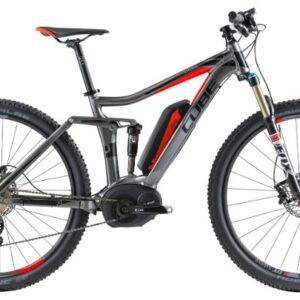 Велосипед CUBE STEREO 120 HYBRID PRO (2014), grey?n?black?n?flashred