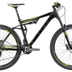 Велосипед CUBE AMS 130 HPA 27.5 PRO (2014), grey?n?green