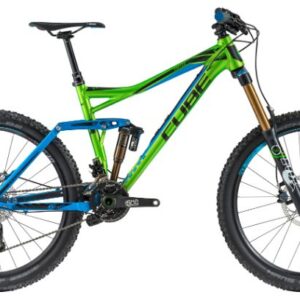 Велосипед CUBE FRITZZ 180 HPA 26 SL (2014), green?n?blue