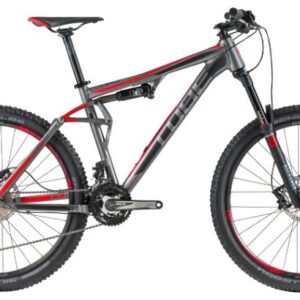 Велосипед CUBE AMS 150 HPA 27.5 PRO (2014), grey?n?flashred