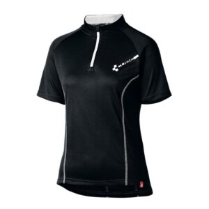 Джерси женская CUBE WLS JERSEY S/S motion line black M(38)