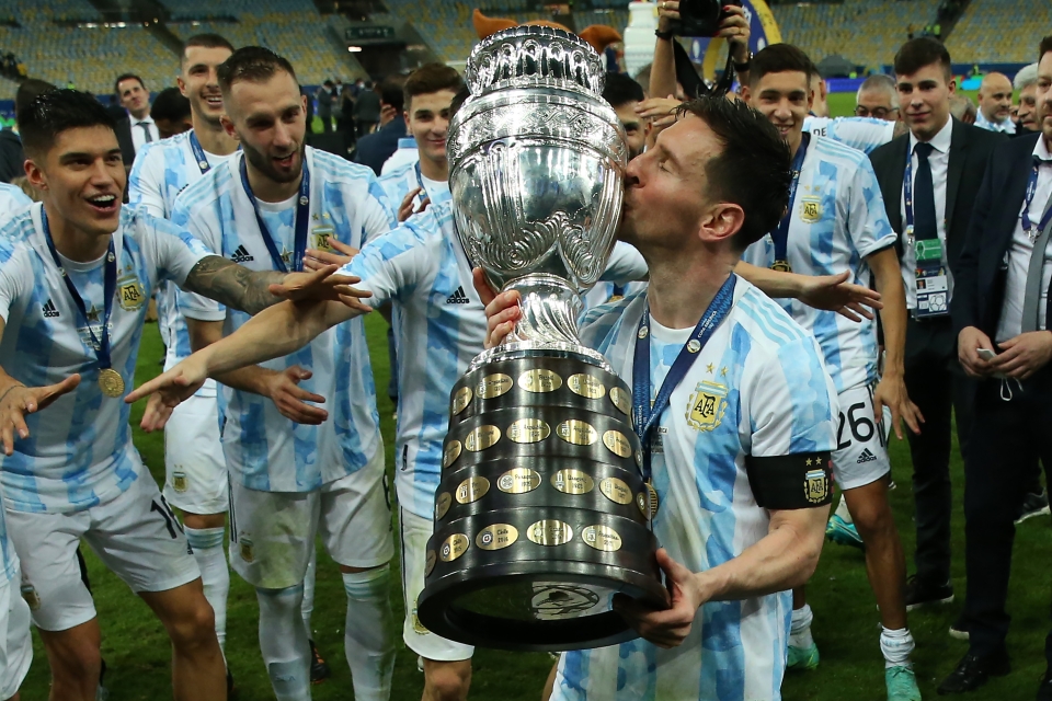Месси наконец добился успеха с Аргентиной на Кубке Америки 2021 года.