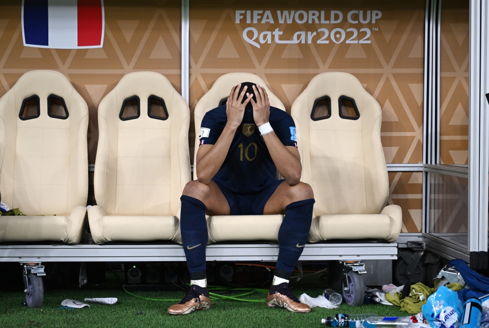 Это было уныние для Мбаппе после финала ЧМ против Аргентины