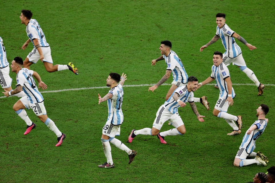 Это был момент Аргентины впервые с 1986 года.