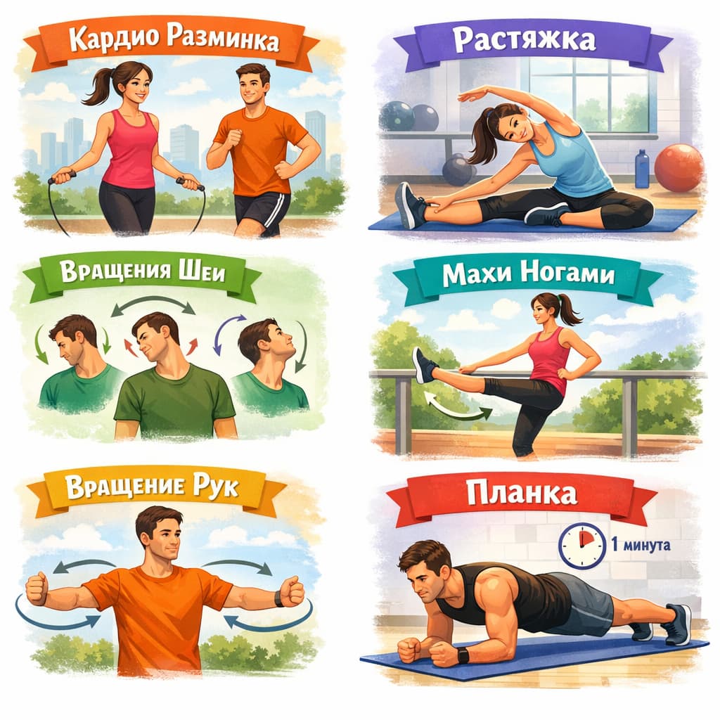 Лучшие 15-минутные разминки перед тренировкой: мнение экспертов